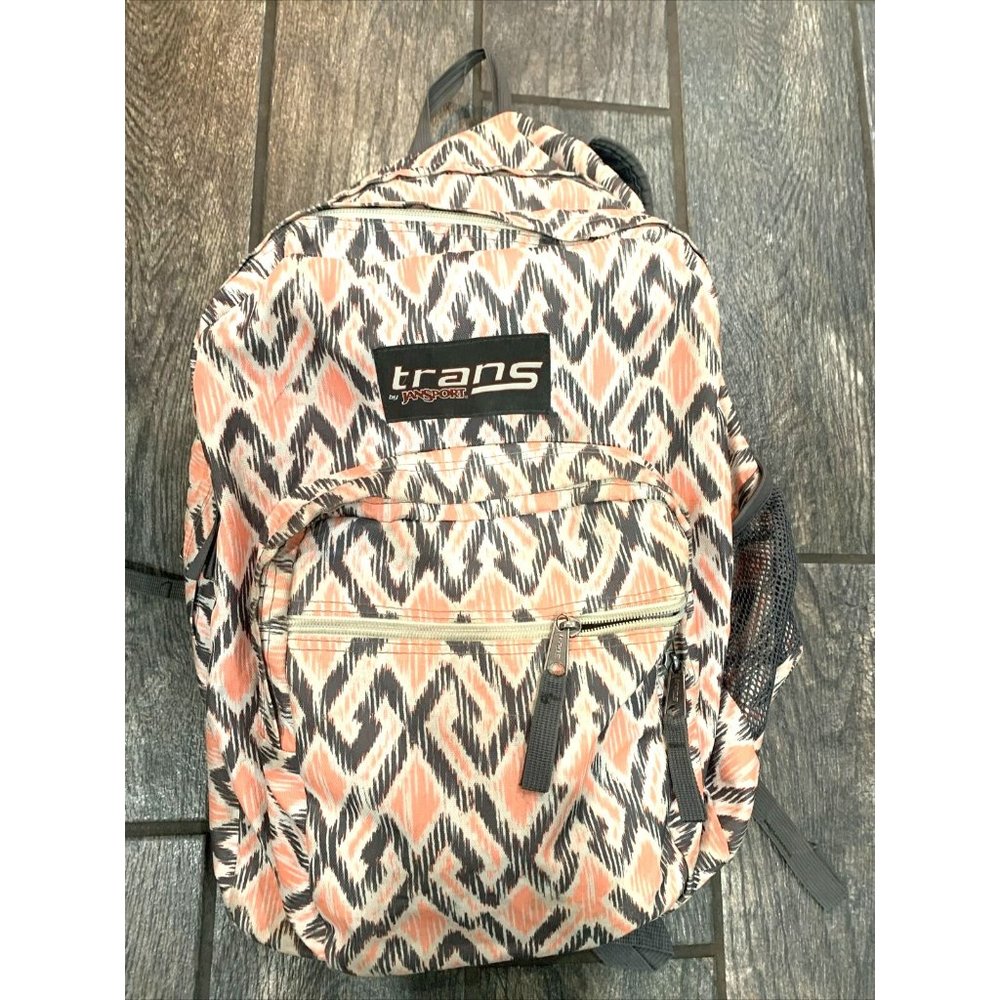 Trans By JanSport 17” SuperMax Backpack Coral Gray Southwest